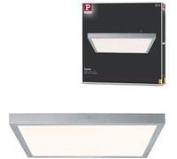 Plafonnier LED Paulmann Lunar 60x60 27,4W 3000K chromé