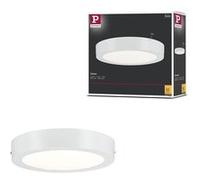 Paulmann Panneau LED Lunar 70642 rond 225 mm LED intégrée 15,5 W blanc mat 3000K