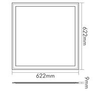 Panneau LED nobilé Q2S, UGR19, 3000K