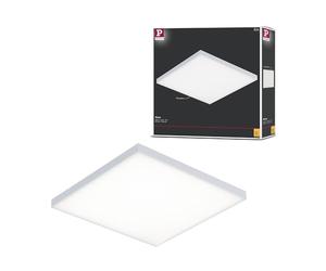 Panneau LED Paulmann Velora 300 x 300 mm, 16,8 W, 3 000 K, blanc dépoli | ESTHÉTIQUE - Le panneau apparent sans cadre Velora est particulièrement discret grâce à sa forme ultraplate