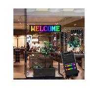 Panneau LED Programmable, Message Défilant, Panneau D'Affichage Numérique Flexible, Contrôle par Application DIY, Panneau Matriciel LED, A