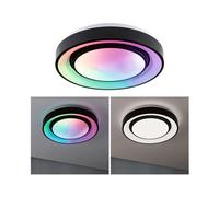 Paulmann Rainbow plafonnier 1x22 W blanc-noir 70544