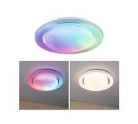 Paulmann Plafonnier Rainbow Dynamic LED 1x22 W RGB TunableWhite Ø380 mm Blanc/Chrome 70546