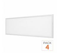 Panneau LED Slim 120x60 60W 120lm/W Sans Flicker - Pack de 4 - Blanc Chaud 2300K - 3500K