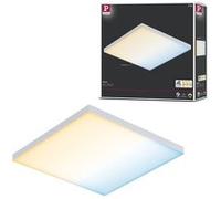 Panneau LED Smart Home Zigbee 3.0 Velora carré 295x295mm 10,5W 1100lm Tunable White Blanc dépoli gradable Blanc