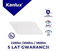 Panneau LED UHRA 95 60NW 3800lm 4000K IP20 IIIkl. BLINGO 39170