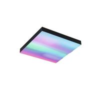 Panneau LED Velora Rainbow dynamicRGBW carré 295x295mm 13,2W 1140lm RGB+ Noir gradable Noir G