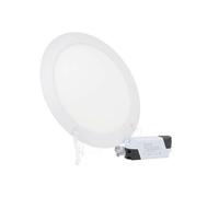 Panneau Luminaire LED pour Placo Rond Emboîtement 18 W Effet Lumière Froide