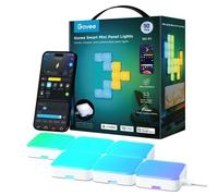 Panneau lumineux mural Govee Mini Panel Lights 10 unités RGBIC, Wi-Fi, Alexa