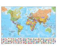 Panneau magnétique - Monde politique - 100 x 70 cm | Maps International