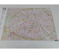 Panneau magnétique - Plan de Paris - 110 x 73 cm | Freytag & Berndt