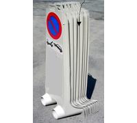 PANNEAU MISTRAL INTERDICTION STATIONNER TEMPORAIRE PLEXIGLASS NADIA SIGNALISATION PBALB6M3MIS