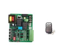 Panneau moteur for porte coulissante 220V/110V, avec arrêt lent, fermeture automatique, télécommande 433MHz et carte Mobile(PCB 8 remote 220V)