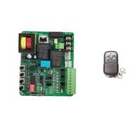 Panneau moteur for porte coulissante 220V/110V, avec arrêt lent, fermeture automatique, télécommande 433MHz et carte Mobile(PCB 3 remote 220V)