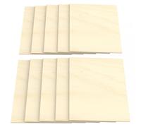 Panneau multicouche de 10 mm, format A3 (10 unités), en bois de bouleau, qualité BB/BB, dimensions 297x420 mm