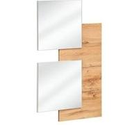 Paris prix Panneau mural avec 2 miroirs - Beige
