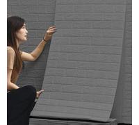 Panneau mural 3D autocollant 70 cm x 10 m - Revêtement imitation pierre naturelle, papier peint imitation pierre naturelle résistant à l'eau, décoration murale pour le salon, la chambre, la cuisine, f