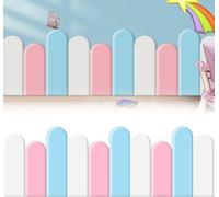 Panneau mural 3D, revêtement mural en PU, autocollant, imperméable, papier peint pour chambre d'enfant, 200 cm, mur en tissu, anti-rayures, tête de lit