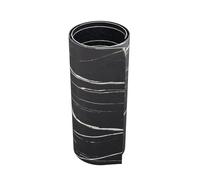 Panneau mural adhésif effet marbre noir 250 x 120 cm - PVC brillant, décor mural sans perçage, résistant à l’humidité, pose facile