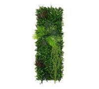 MonsterShop Panneau mural végétal artificiel Alina 50×150 cm Résistant intempéries & UV