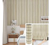 Panneau Mural Decoratif Effet Bois Papier Peint Adhesif Bois Chambre Panneaux Acoustiques Muraux Autocollante Parement Mural Interieur Panneau Mural 3d Mousse Isolante Phonique 30 x 300cm
