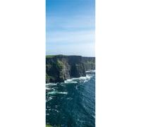 Panneau mural douche en alu-composite VIPANEL - Inspiration Nature Décor Falaises de Moher - Finition Brillant - 100x255cm