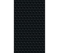 Panneau mural douche en alu-composite VIPANEL - Motif Décor Moderne Noir - Finition Velvet - 150x255cm