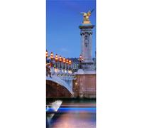 Panneau mural douche VIPANEL - Paysage urbain Paris 2 - Finition brillant - 1000x2550