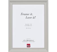 Panneau mural en bois Profil 2420, dimensions 27x48 cm, couleur gris clair
