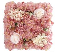 Panneau mural en soie pour photographie de mariage, décoration d'intérieur, événement, fête, arche de scène, 35 x 35 cm (rose lotus)