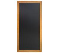 Panneau mural long Securit aspect teck 120 x 56 cm