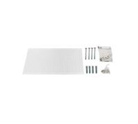 Panneau Mural Panelclick 1200x600 Blanc + 22 Hook + 3 Acce Blanc 600x1200x35 - Simonrack