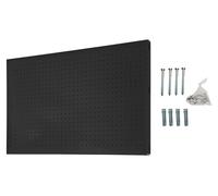 Panneau Mural Panelclick 1500x600 Antracite + 8 Hook Antracite 600x1500x35 - Simonrack