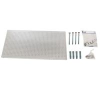 Panneau Mural Panelclick 1500x600 Galva + 22 Hook + 3 Acce Galvanisé 600x1500x35 - Simonrack