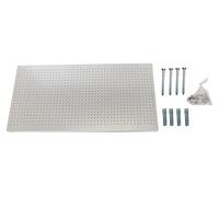 Panneau Mural Panelclick 1500x600 Galva + 8 Hook Galvanisé 600x1500x35 - Simonrack
