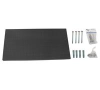 Panneau Mural Panelclick 900x400 Antracite + 14 Hook + 3 Acce Antracite 400x900x35 - Simonrack