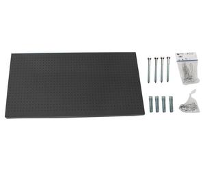 Panneau Mural Panelclick 900x400 Antracite + 14 Hook + 3 Acce Antracite 400x900x35 - Simonrack