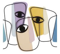 PANNEAU MURAL YEUX -A-