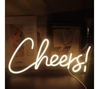 Panneau néon LED Proost, lumière chaude blanche, idéal pour la chambre, le bar, le club, le bureau, ou comme décoration murale