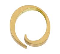 Panneau Numéro de Porte en Cuivre, Chiffre D'adresse pour Maison | Plaque Métallique, Usage Maison et Bureau, Finition Or, Objet Boîte aux Lettres, Style Sobre