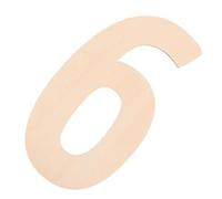 Panneau Numéro en Bois Brut Beige, Décoratif, Diy, Bureau, Affaires | Peut être Décoré, Teinté ou Collé, Fourniture Créative pour Projets Artisanaux et Signalétique