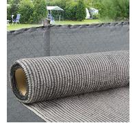 TENAX Filet Brise Vue Soleado Glam 1,00x5 m Gris, Filet Tissé d'Occultation pour Terrasses, Balcons et Jardins, Filet d'Ombrage pour Protéger du Soleil