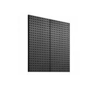 Panneau Perforé Mural 609,6x304,8 mm Organiseur Garage en Métal avec 2 Panneaux Perforés, Kit Rangement d'Outils pour Bureau