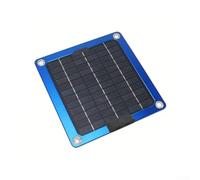 Panneau Photovoltaïque Monocristallin 10W Portable | Conversion pour efficace, faible pour luminosité, ports USB doubles, charge rapide smartphones, pour idéal voyage