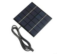 Panneau Photovoltaïque Polycristallin 1.5W Pour Mobile | Sortie 5V, charge pour efficace, pour idéal pour smartphone, compact 100x100mm, léger transport
