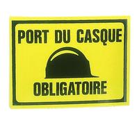 Panneau porte casque obligatoire 300x200mm - NOVAP - 4304342.UNITE