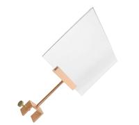 Panneau Porte-Étiquette Prix A5 en Aluminium avec Pince réglable | Surface Acrylique Lisse, Fixation sans Outil, Fentes Standard, pour Cartes D’Affichage en Magasin ou Rayon Frais