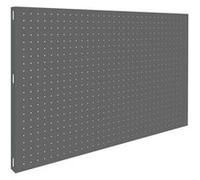 Simon Rack Panneau Mural Perforé Porte Outils, Jeu de 8 crochets, 900x600 mm, Gris - Simonwork