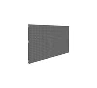 Panneau Porte outils métallique 1200x400 mm structure grise (fixations incluses)