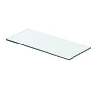 vidaXL Panneau d'étagère en verre 40 x 12 cm